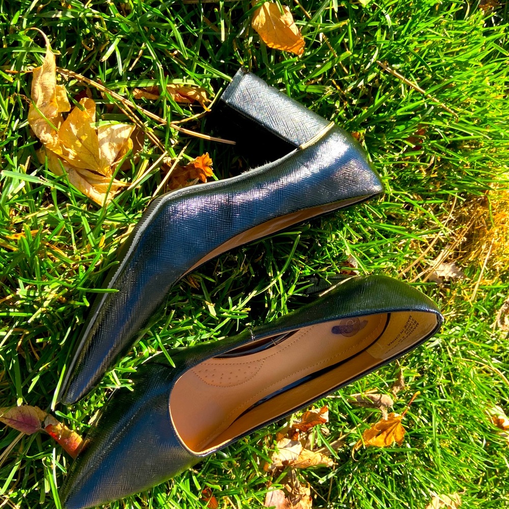 Black Block Heels